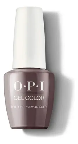 Opi Gelcolor You Don´t Know Jacques! Semipermanente – 15ml Color Gris oscuro