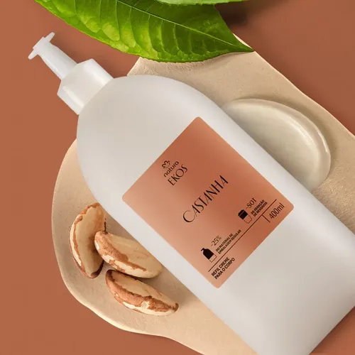 Recarga Crema Corporal Natura Ekos Castaña de 400 mL