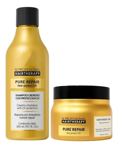 Shampoo + Máscara Absolut Repair 300ml – Hair Therapy