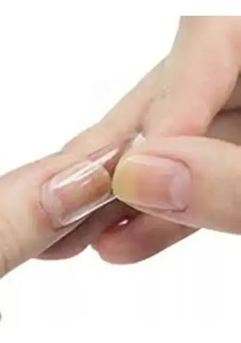 Uñas Postizas Doscientas Enteras Rectas Clear Ydnis Maquilla