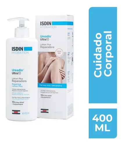 Loción Plus Reparadora Hidratante Pieles muy Secas y descamativa 400ml Fragancia Suave Ureadin Isdin