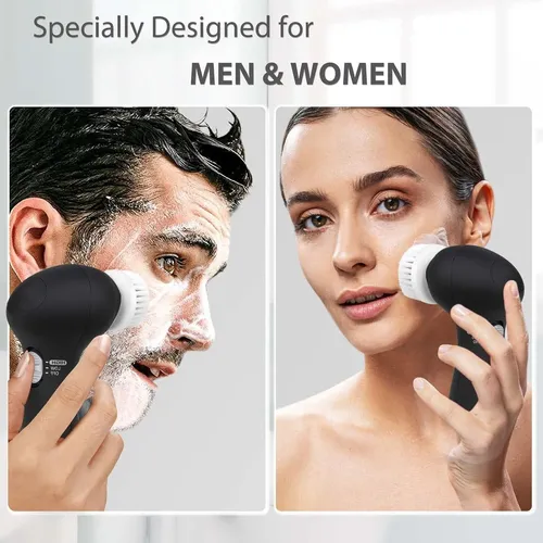 Cepillo Facial Eléctrico Clsevxy 6 Cabezales, Limpieza