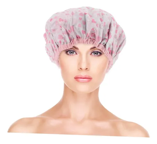 2piezas Gorro Sauna Teñir Cabello Elástico Baño Cuidado