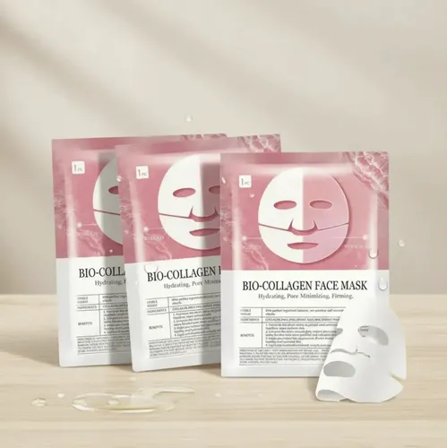 Mascarilla Facial Colageno Hidratante Reafirmante Piel Mixta