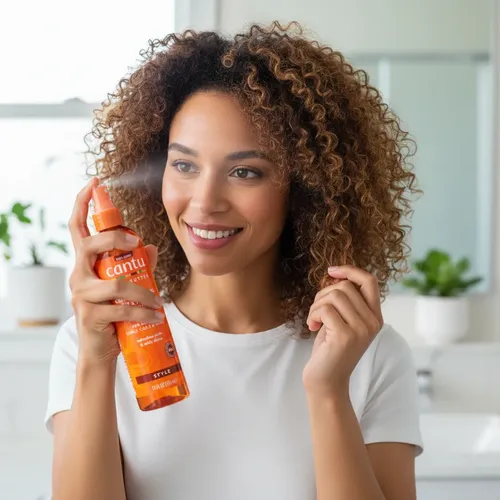 Cantu Spray Day After Revitalizador De Rulos 355ml Curly Gir