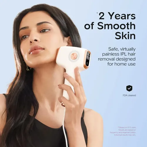 Depiladora Lista Para Usar Suave Smooth Skin Top Pick White And Rose Gold