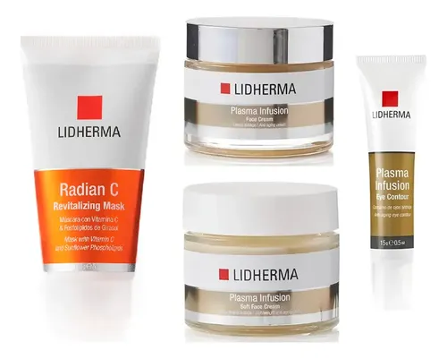 Kit Rejuvenecimiento Facial Plasma Infusion Antiage Arrugas