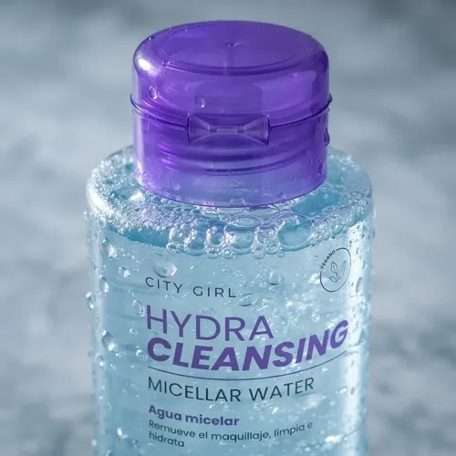 Agua Micelar Acido Hialuroni 300ml Limpieza Facial City Girl