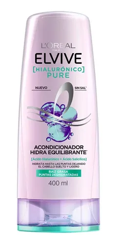 Acondicionador Elvive Hialurónico Pure X 400 Ml