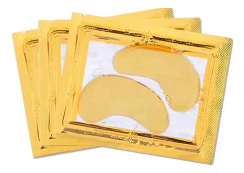 Parches Para Ojos Ojeras Colágeno Oro Arrugas 100 Pares Mz22