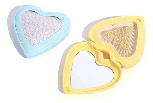 Peine Plegable Para Cabello, Mini Cepillo Portátil De Viaje