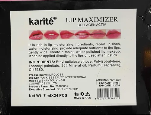 Voluminizador Karité X24u Gloss Engrosador Progresivo Caoba