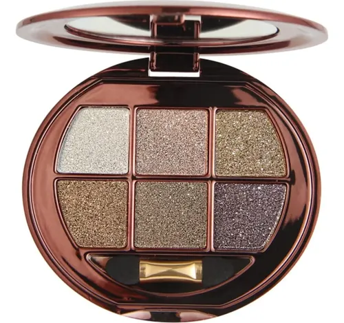 Paleta De Sombra Glitter Xfexm Color 6