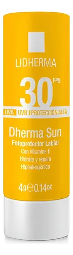 Dherma Sun Fotoprotector Labial  Spf 30 Lidhema 4gr