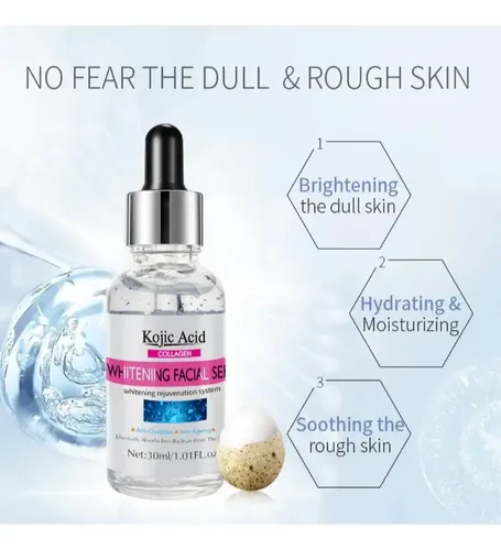 Sérum Facial Blanqueador E Iluminador De Ácido Kójico De 30 Momento De Aplicación Día/noche Tipo De Piel Todo Tipo De Piel