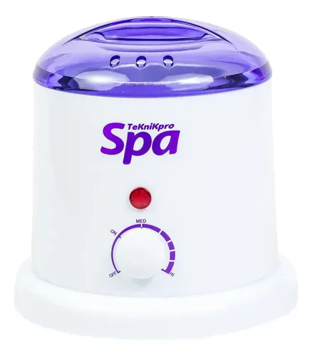 Calentador de cera depilatoria Teknikpro Wax Warmer220V color blanco