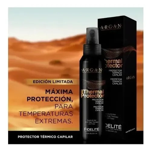 Protector Térmico Capilar Argán Thermal Fidelité 120ml