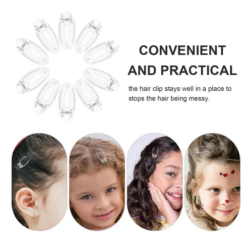 20 Pinzas De Pelo Mini Barrettes Decorativas Estilo Francés