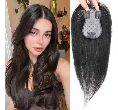 Aumentador De Volumen Capilar Clip In Cabello Humano Liso 03 10 Pulgadas