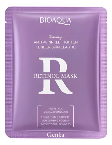 Mascarilla Facial Retinol Antiarrugas Bioaqua