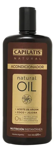 Shampoo + Balsamo Capilatis Natural Oil X 420 Ml