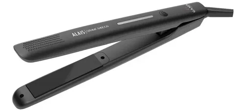 Planchita De Pelo Gama Alais Ceramic Shine Ion Color Negro Italy Professional