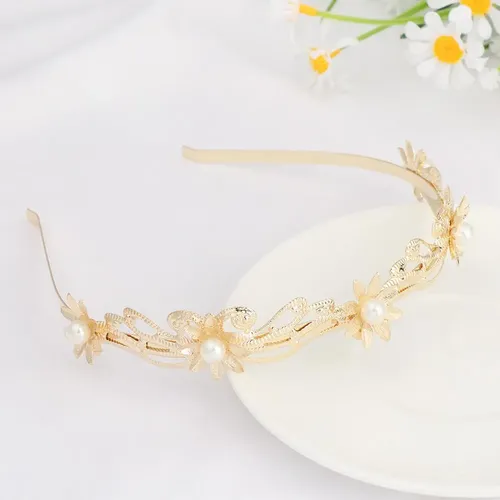 Diadema De Metal Con Forma De Hoja, Accesorio Para El Pelo,