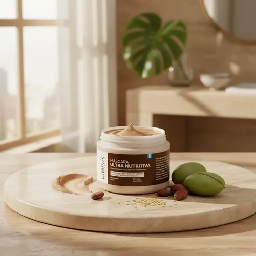 Máscara Facial Ultra Nutritiva Libra Con Cacao Y Karité 250g