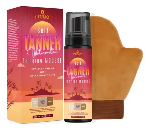 Mousse Autobronceadora Fiumot Para Un Brillo Natural Bañado