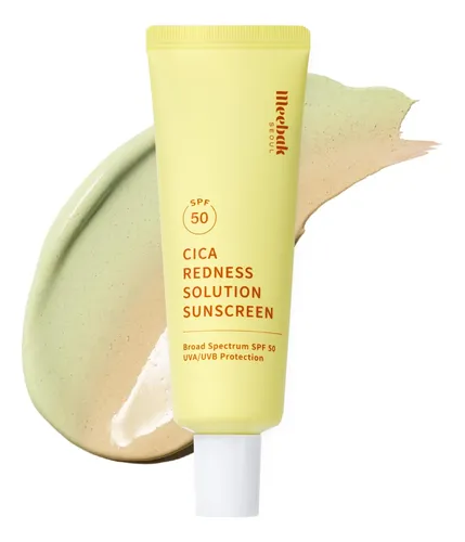 Meebak Protector Solar Spf 50 Cc Cream Corrector Verde
