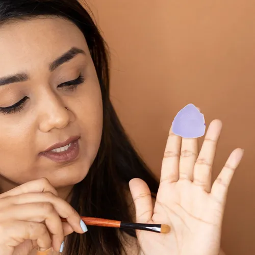Mini Almohadilla Aplicadora De Maquillaje En Forma De Mzgj