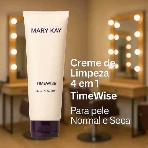 Crema Limpiadora Mary Kay 4 en 1 para Piel Normal a Seca