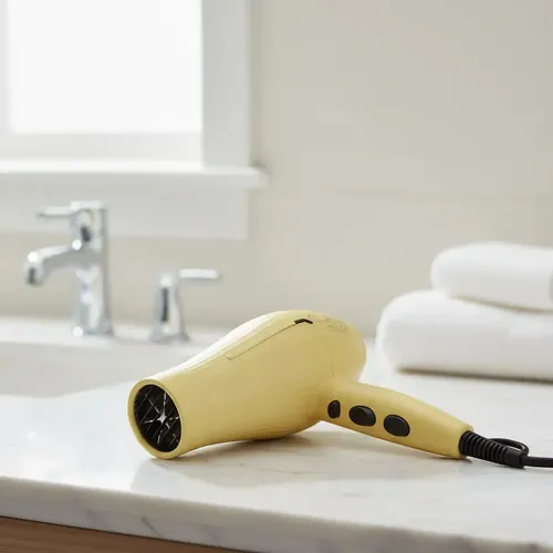 Secador De Pelo Viggo Classic Colores Profesional 2200w Color Amarillo