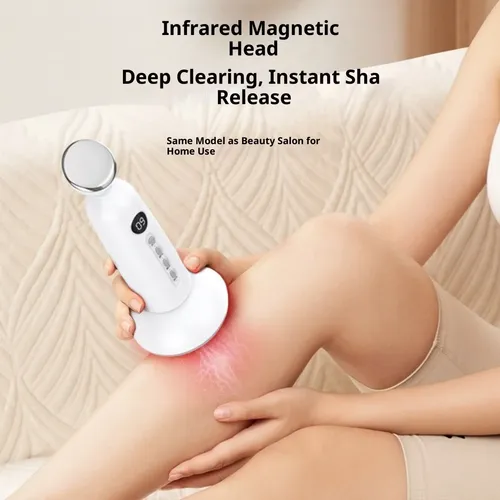 Dispositivo Eléctrico De Belleza Gua Sha Blanco