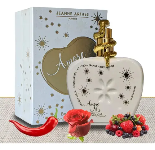 Perfume Amore Mio White Pearl Mujer Jeanne Arthes 100ml