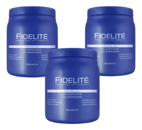 Gel Modelador Fijación Extrema X 1kg Fidelite