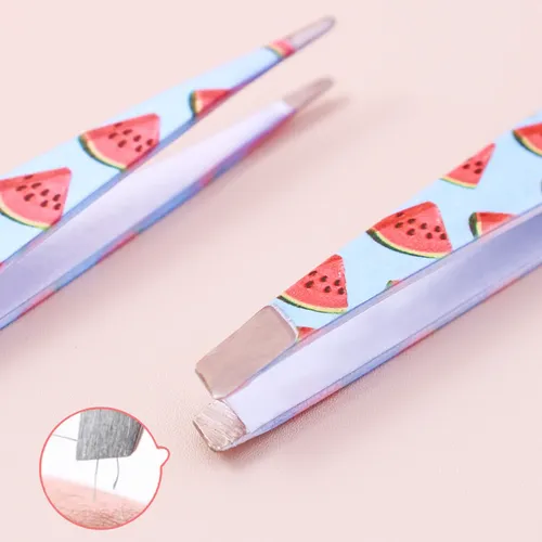 Set 2 Pinzas De Precisión Para Cejas