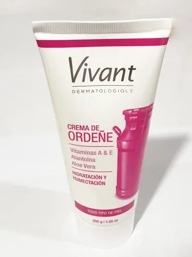 Crema De Ordeñe Vivant Con Vitamina A & E X200g