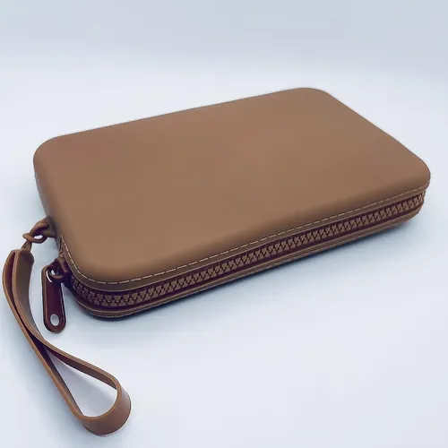 Bolsa De Cosméticos De Silicona Fácil De Transportar, Tarjet