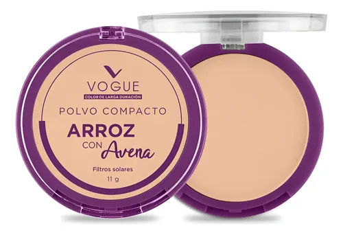 Polvo Compacto Vogue Arroz Con Arena