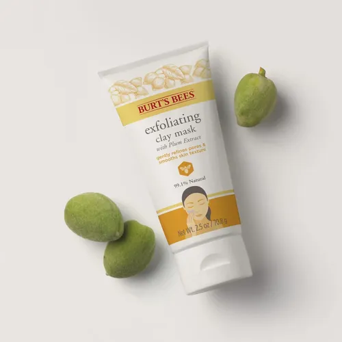 Burt’s Bees Mascarilla Arcilla Exfoliante Ciruela 90 G