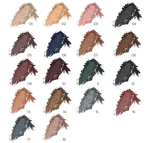 Paleta Sombra Ojos Luminous Silk Note Cosmetique Color 05 Larga Duración