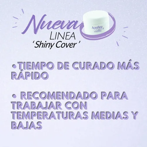Acryfine Kit 6u Acrílico Polvo 57 Spring Style 30g