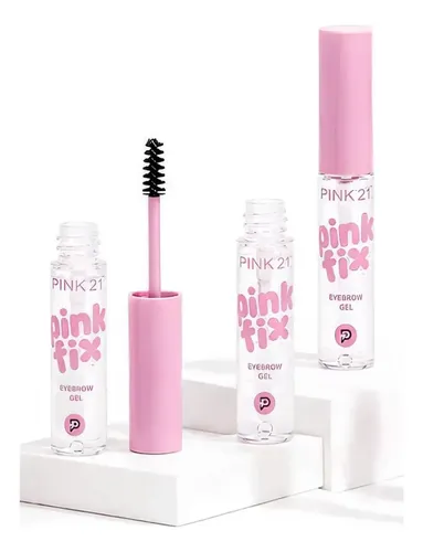 Pink 21 Gel Fijador De Cejas Pink Fix Eyebrow X2unidades