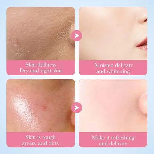 Sadoer Crema Limpiador Facial Sakura Colágeno Hidratante Todo Tipo De Piel Día/noche