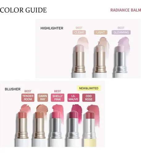 Iluminador Stick Hince True Dimension Radiance Balm Odd Rose