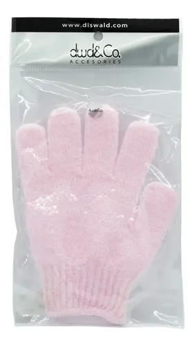 Diswald & Co Guante Exfoliante Corporal Suave Ducha Cod. 863 Color Rosa