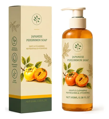 Gel De Ducha Caqui Limpieza Profunda 100 Ml