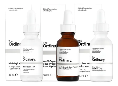 Kit Antiedad Antiage Arrugas Skincare Vegano The Ordinary