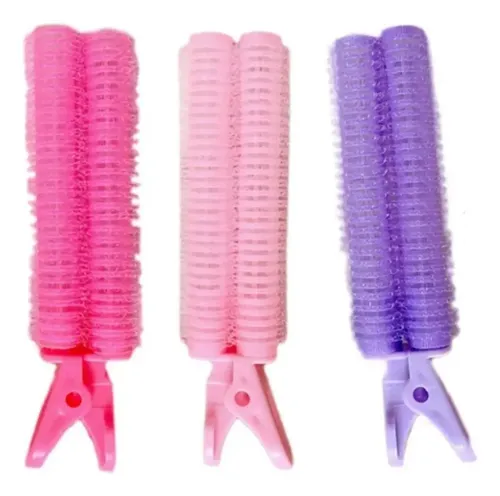 Set De 2 Ruleros Con Broche Para Volumen De Cabello Peinados